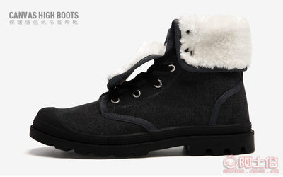 時尚冬季必備 2017韓版高幫雪地馬丁靴情侶鞋