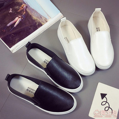 潮流與舒適并存 解析追戀新款一腳蹬PU板鞋